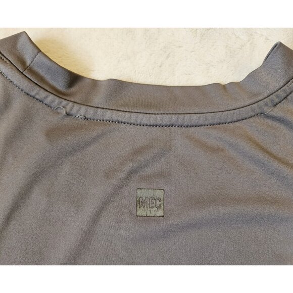 MEC Mountain Equipment t-shirt active size large Gray short-sleeve - Picture 5 of 7